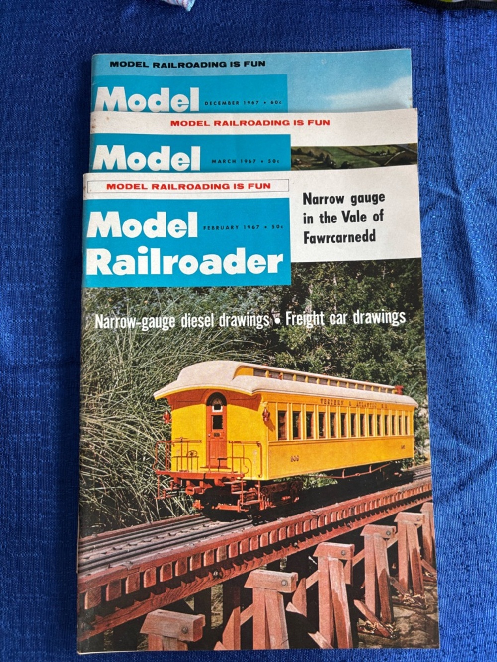 Model Railroader (3) from 1967